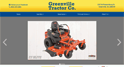 Desktop Screenshot of greenvilletractor.com